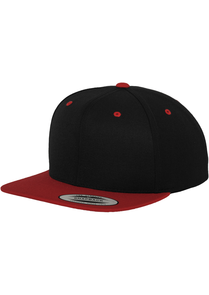 Snapback Classic Snapback 2-Tone in Farbe blk/red