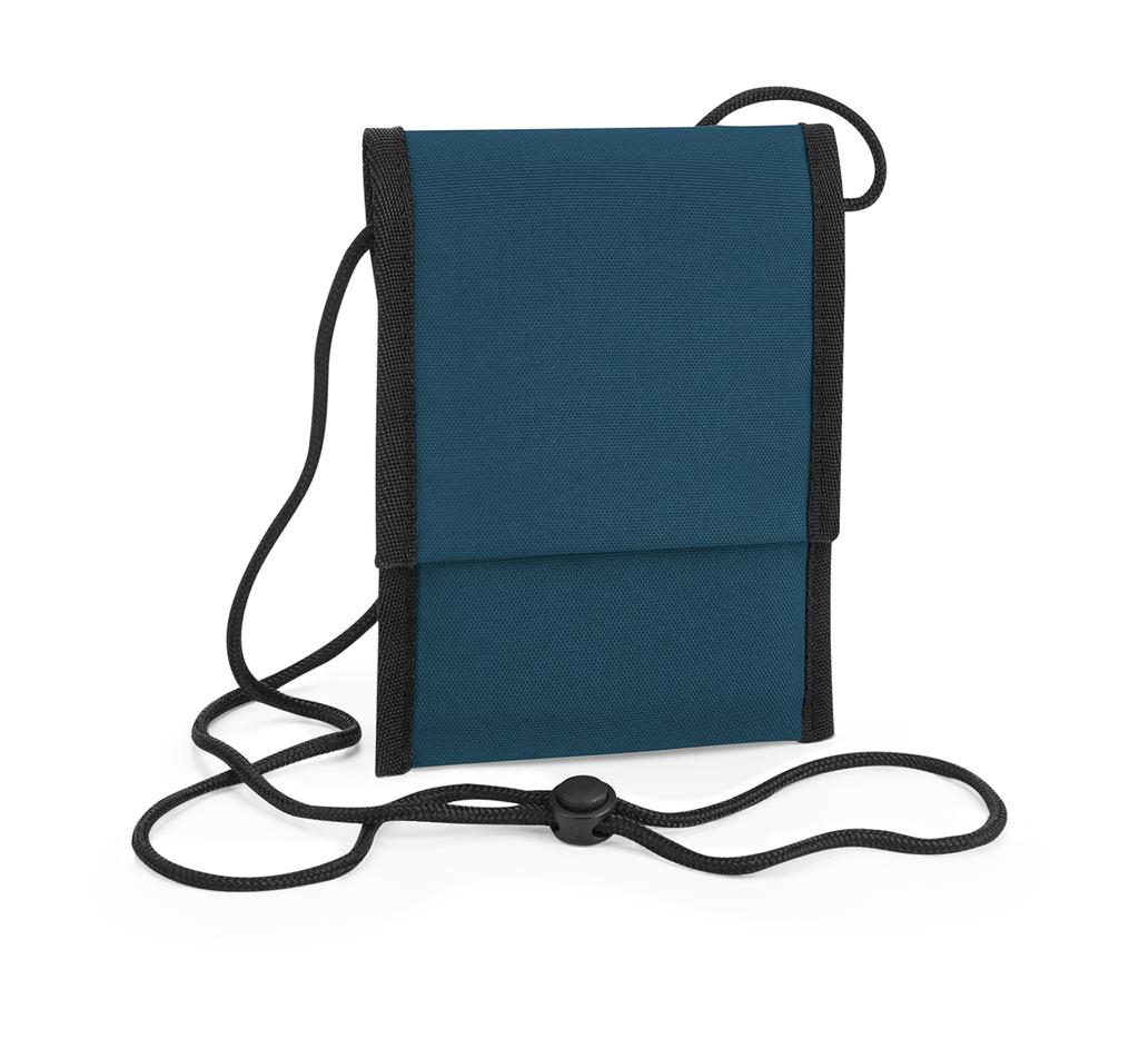  Recycled Cross Body Pouch in Farbe Petrol
