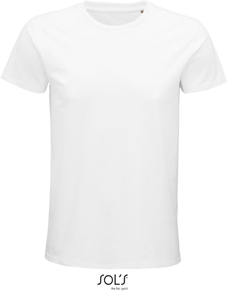 T-Shirt Pioneer Men Herren-Rundhals-T-Shirt Aus Jersey, Fitted in Farbe white
