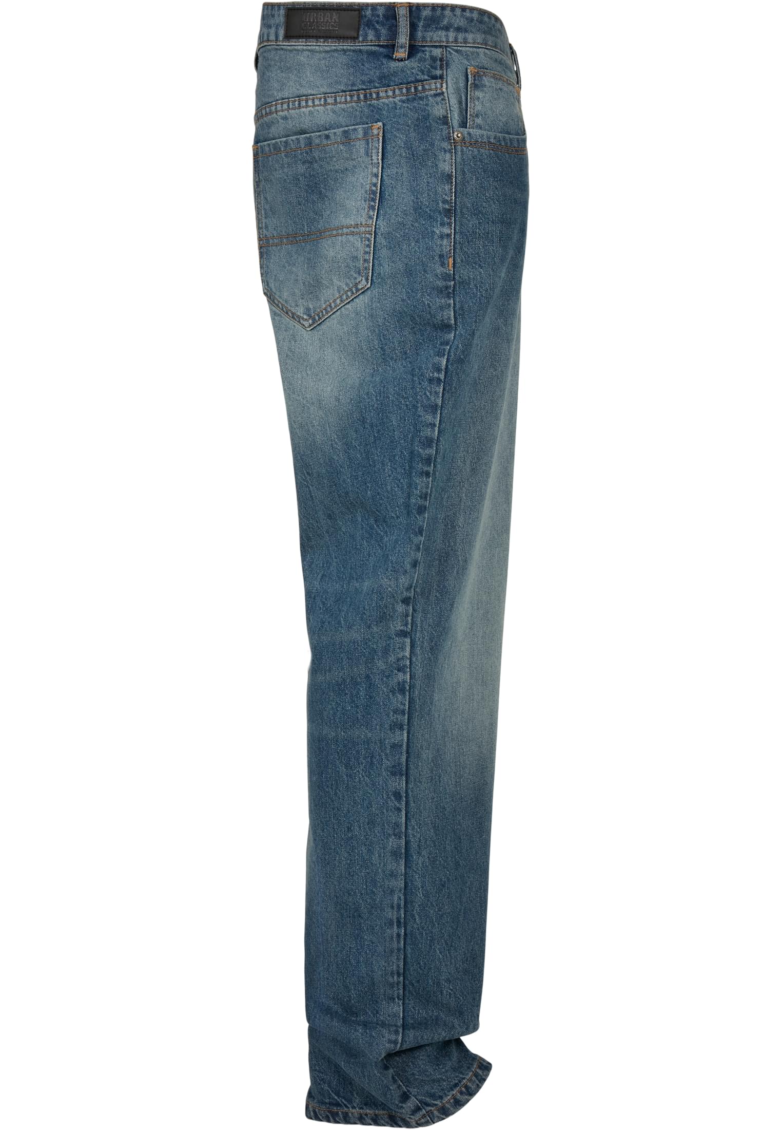 Hosen Loose Fit Jeans in Farbe sand destroyed washed