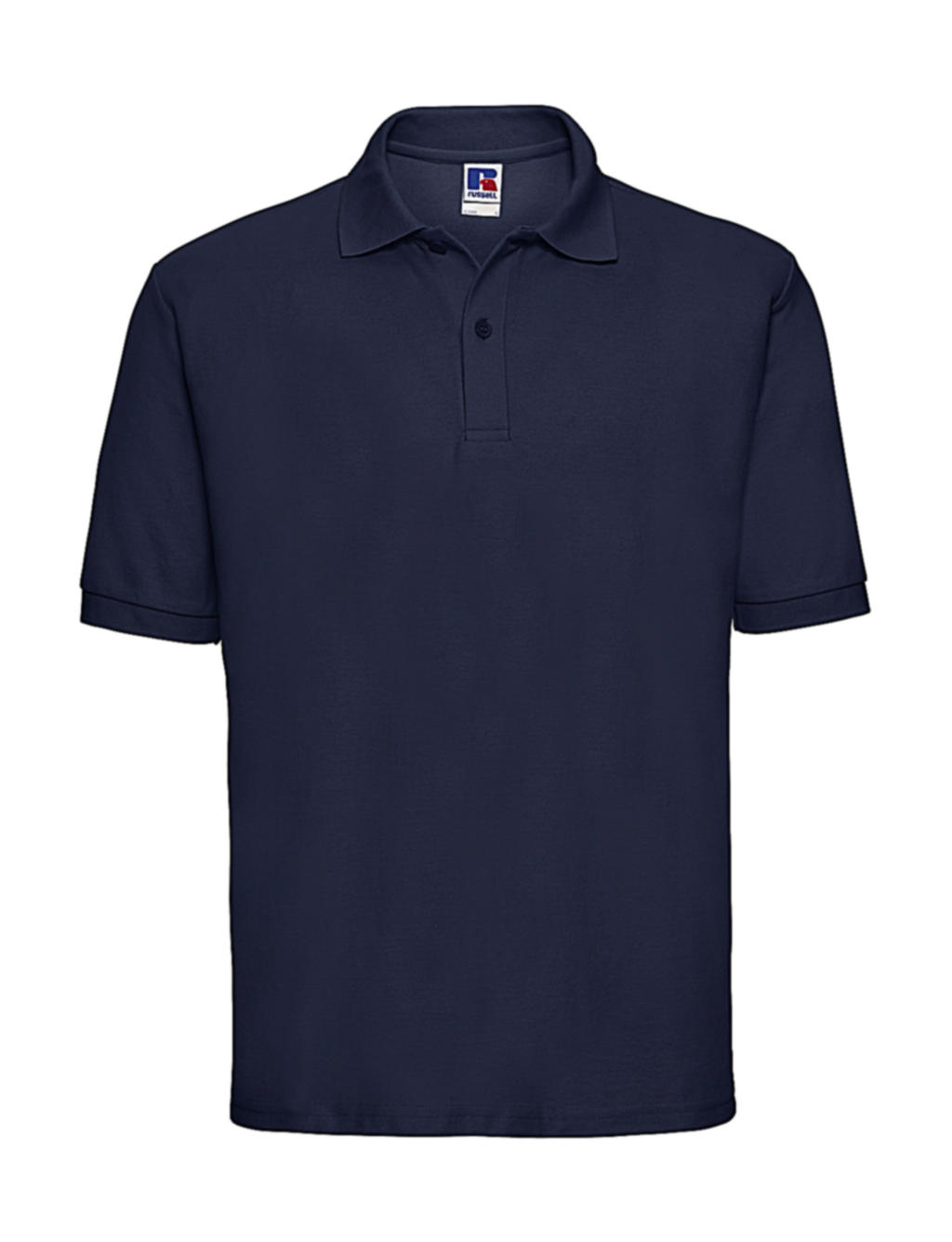  Mens Classic Polycotton Polo in Farbe French Navy