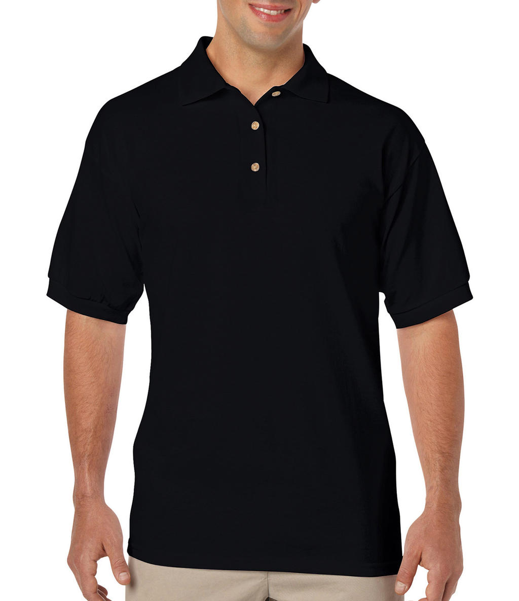  DryBlend Adult Jersey Polo in Farbe Black