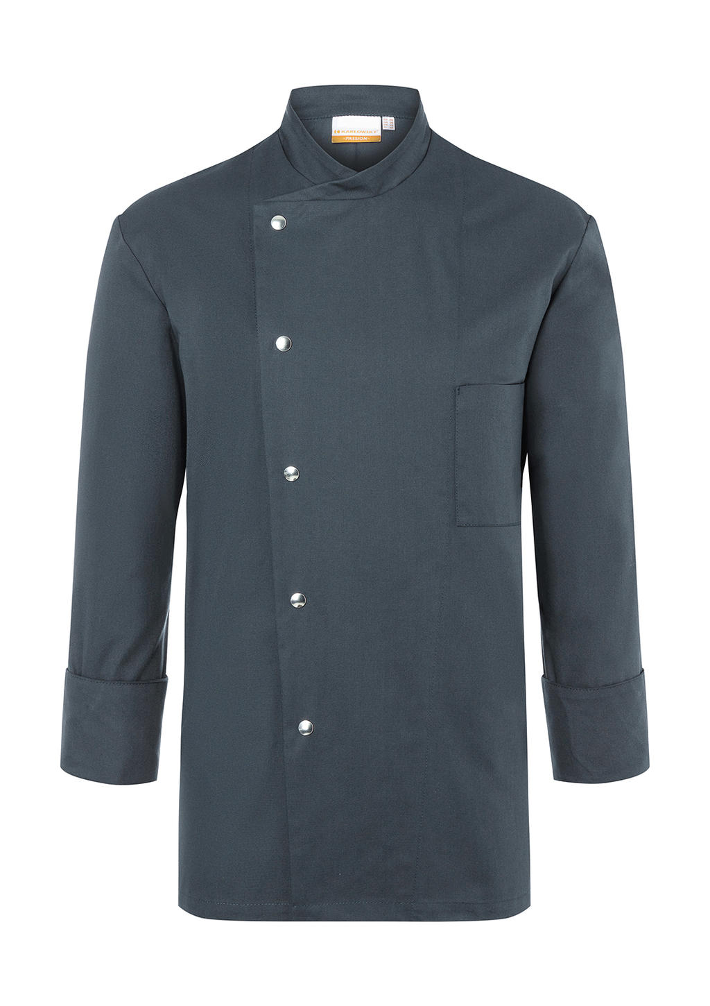  Chef Jacket Lars Long Sleeve in Farbe Anthracite