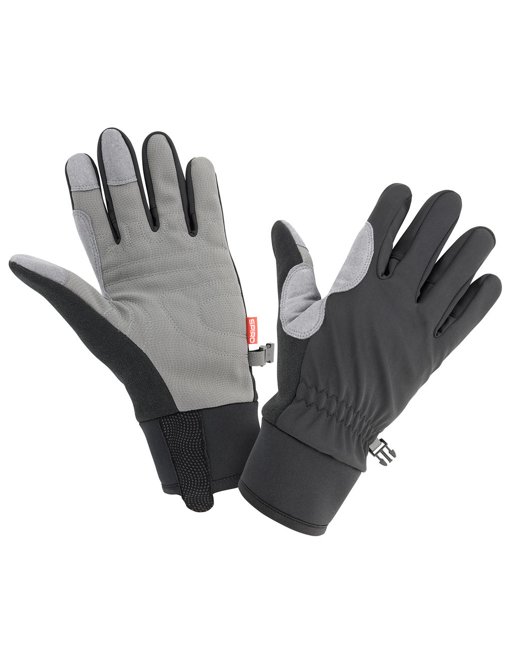 Spiro Winter Gloves in Farbe Black/Grey