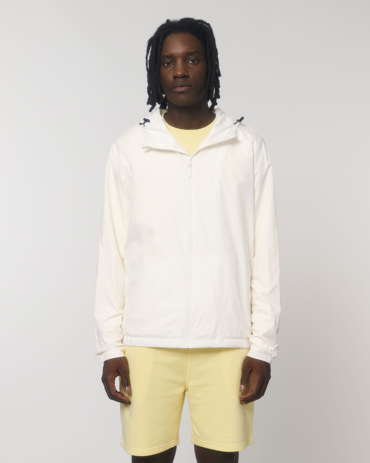 Non Padded Jacket Commuter in Farbe Off White