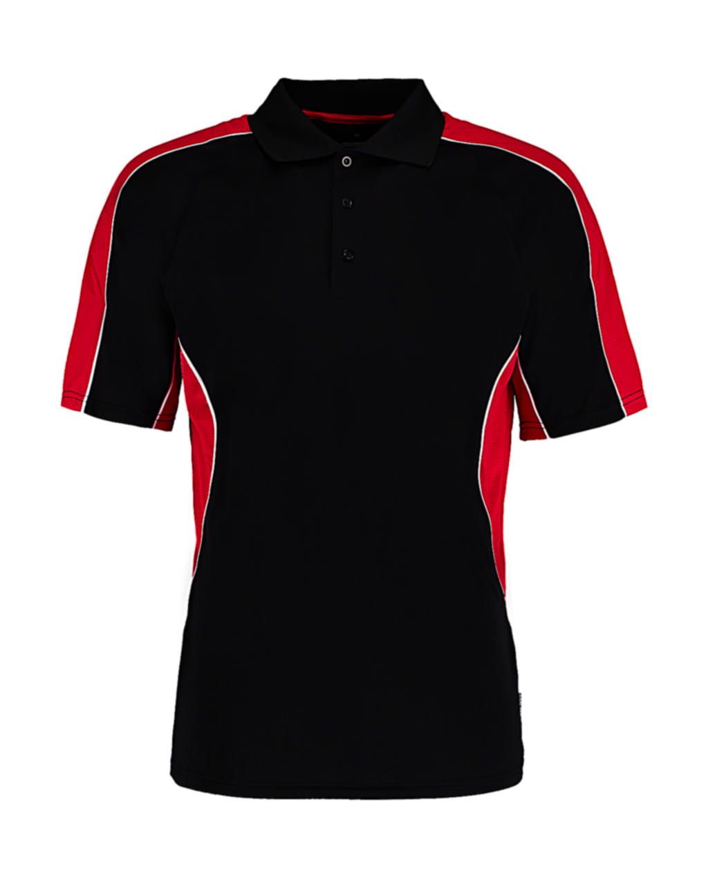  Classic Fit Cooltex? Contrast Polo Shirt in Farbe Black/Red