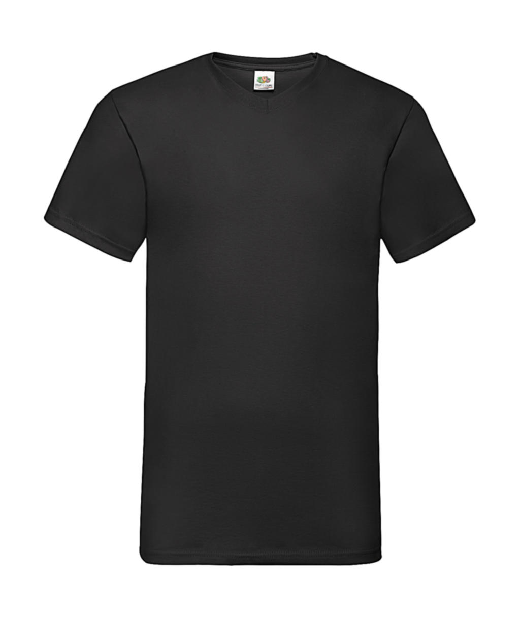  Valueweight V-Neck-Tee in Farbe Black
