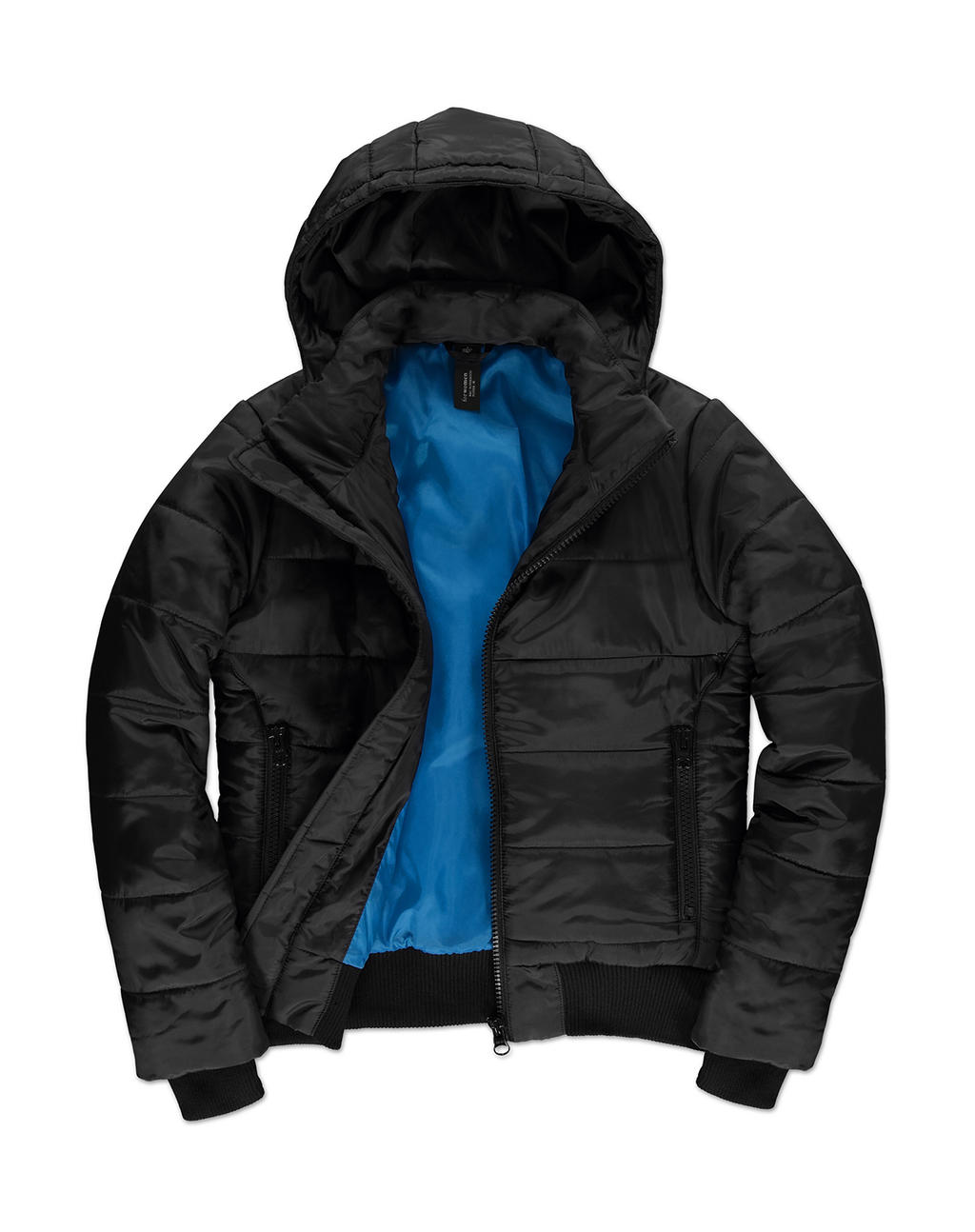  Superhood/women Jacket in Farbe Black/Cobalt Blue
