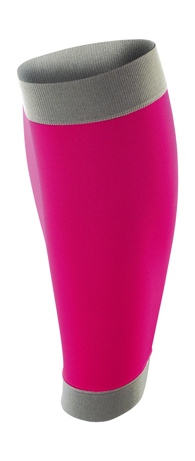  Compression Calf Sleeve in Farbe Pink/Grey