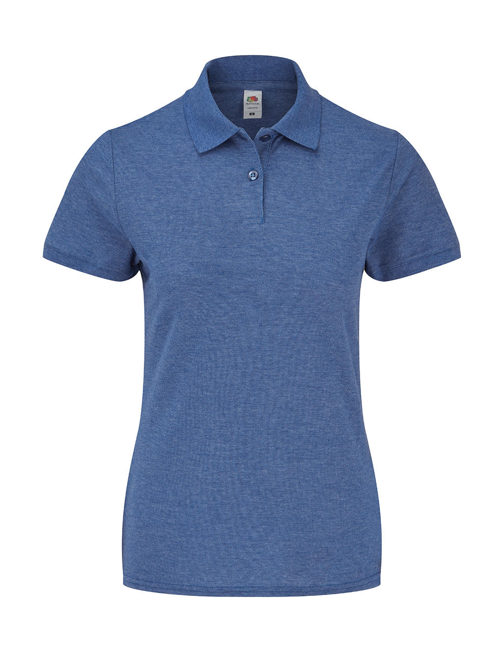  Ladies 65/35 Polo in Farbe Heather Royal