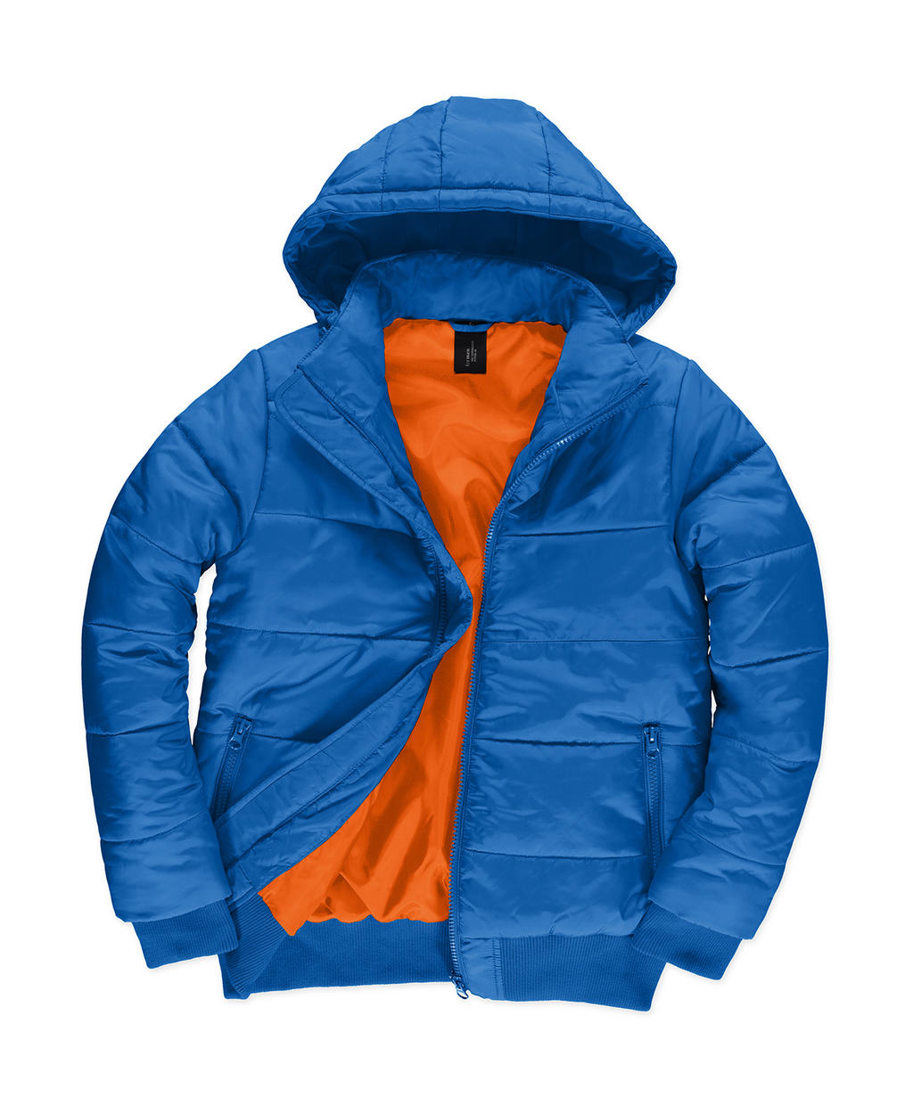  Superhood/men Jacket in Farbe Royal/Neon Orange