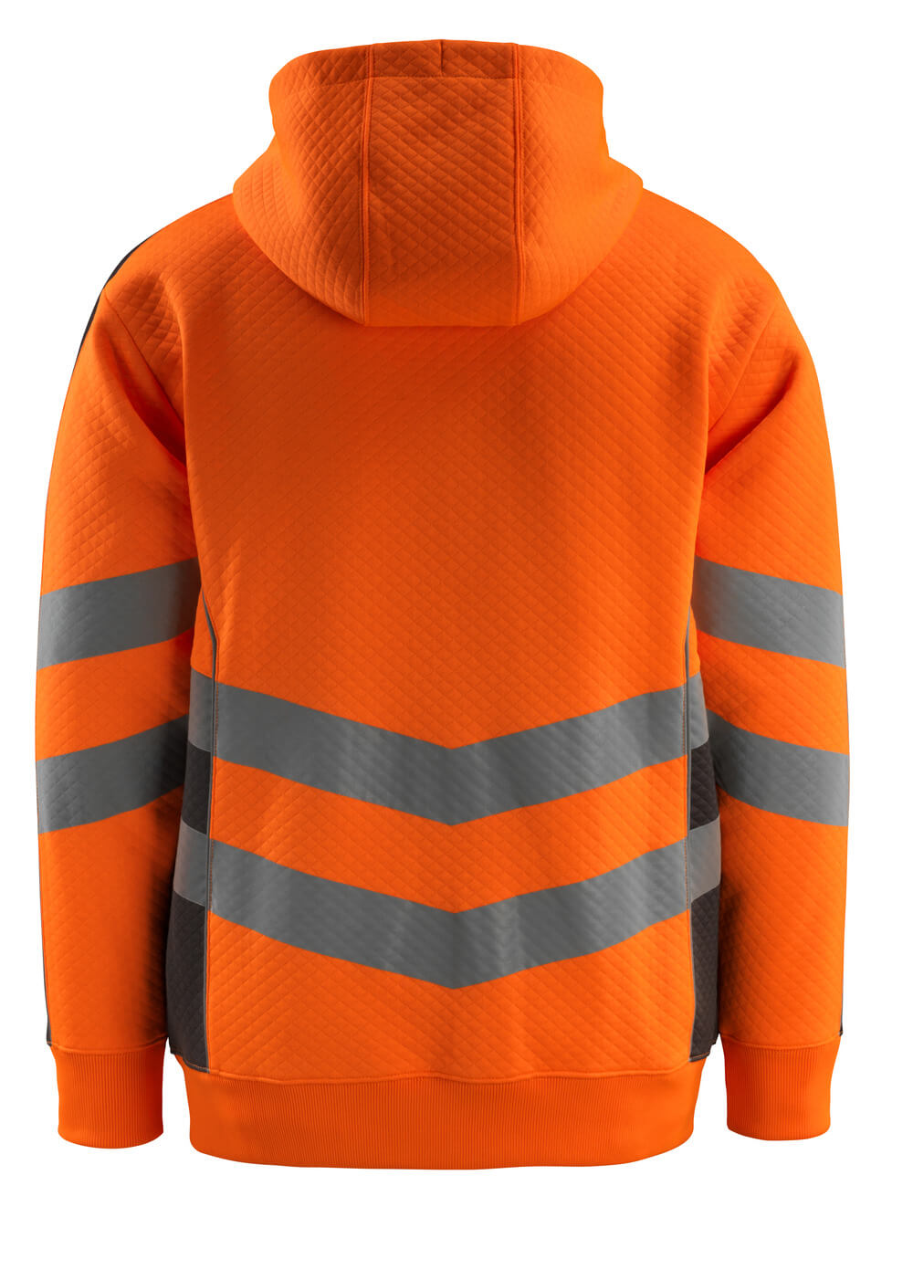 Kapuzensweatshirt mit Rei?verschluss SAFE SUPREME Kapuzensweatshirt mit Rei?verschluss in Farbe Hi-vis Orange/Dunkelanthrazit