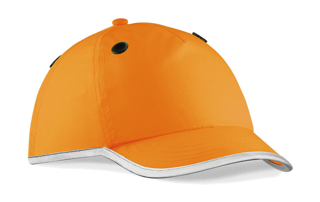  Enhanced-Viz EN812 Bump Cap in Farbe Fluorescent Orange