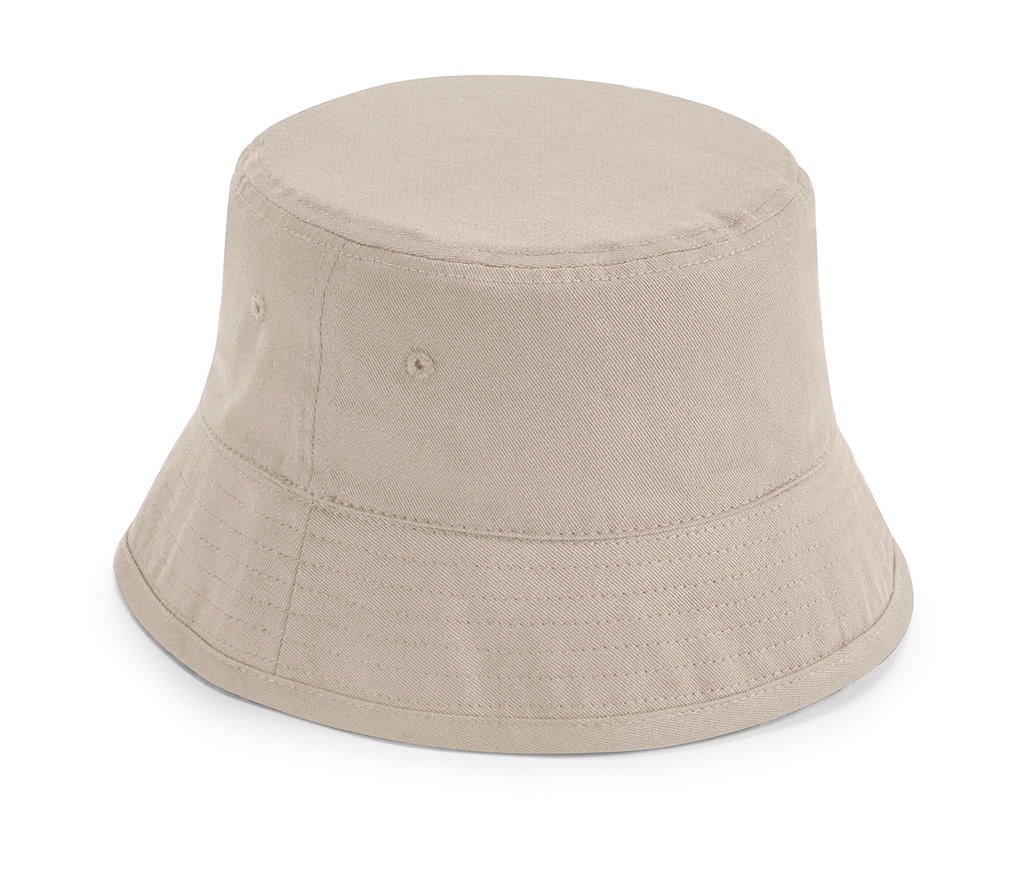  Organic Cotton Bucket Hat in Farbe Sand