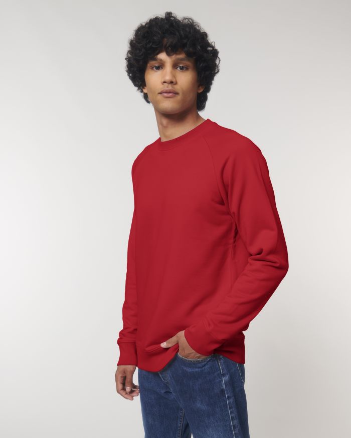 Crew neck sweatshirts Stroller in Farbe Red