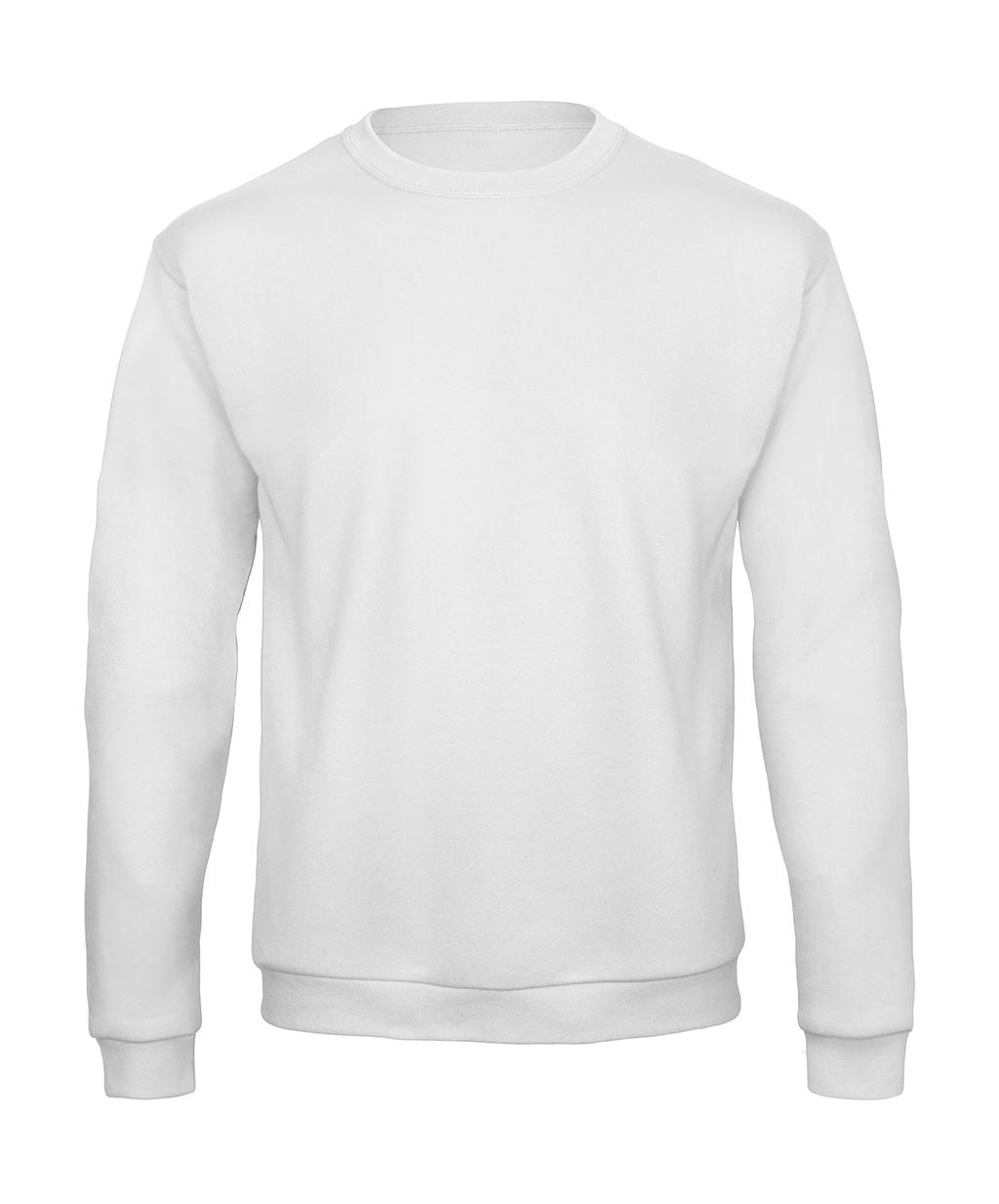 ID.202 50/50 Sweatshirt Unisex in Farbe White