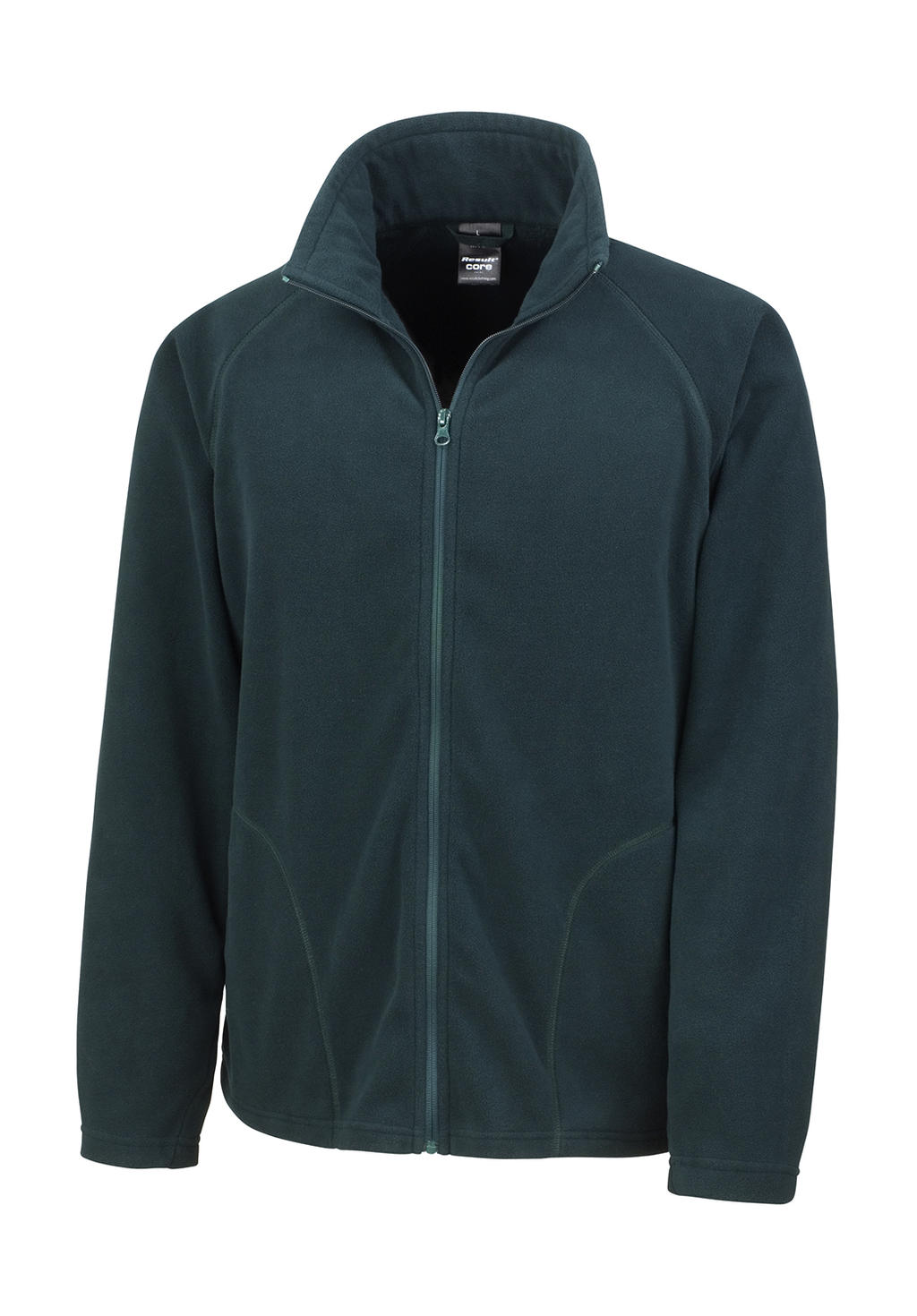  Microfleece Jacket in Farbe Forest Green