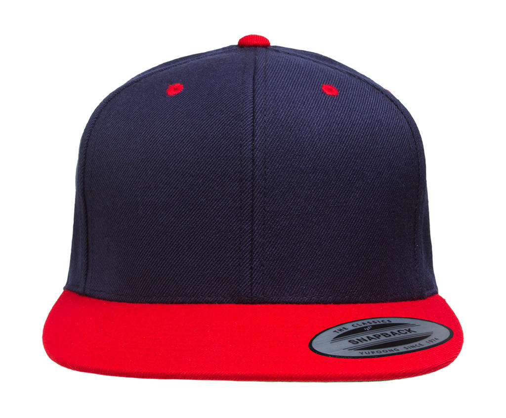  Classic Snapback 2-Tone Cap in Farbe Navy/Red