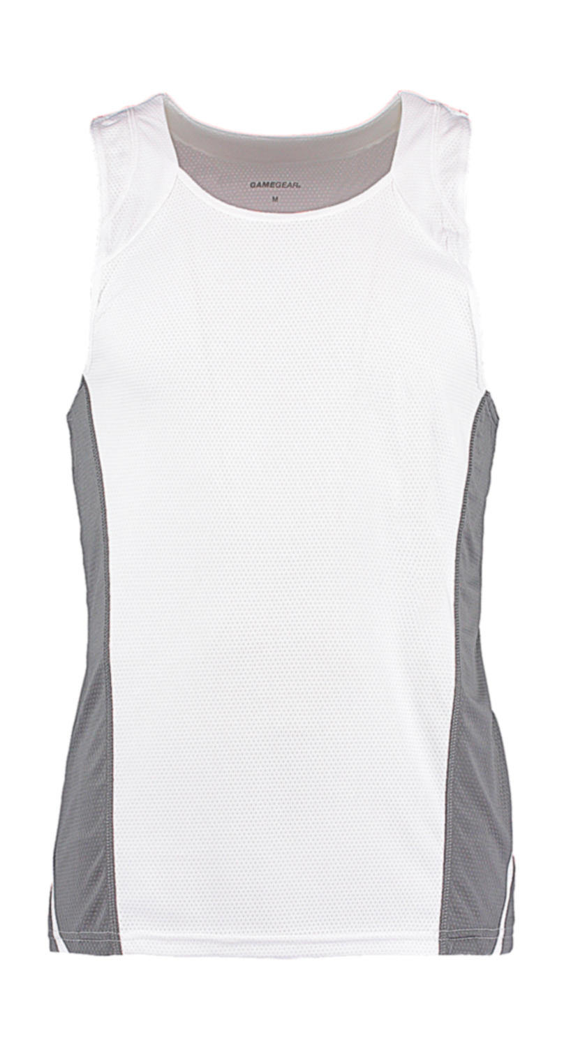  Regular Fit Cooltex? Vest  in Farbe White/Grey