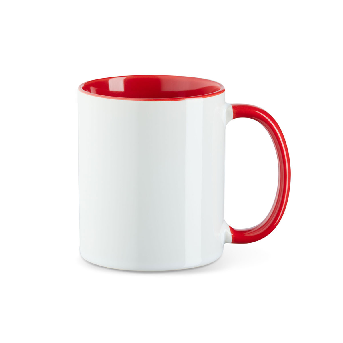  Sublitasse Intone rot, 11 oz in Farbe wei?/rot