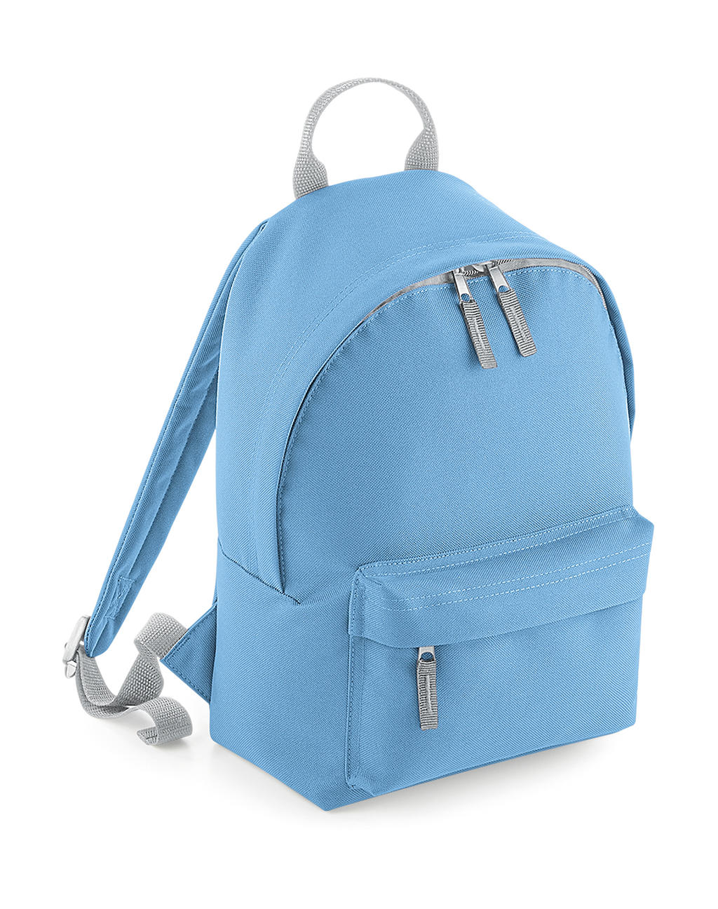 Mini Fashion Backpack in Farbe Sky Blue/Light Grey