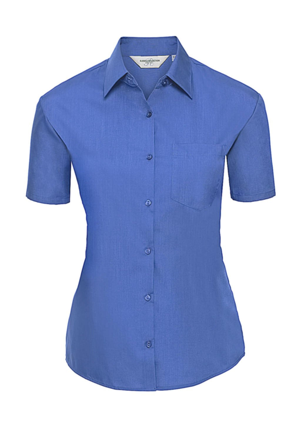  Ladies Poplin Shirt in Farbe Corporate Blue
