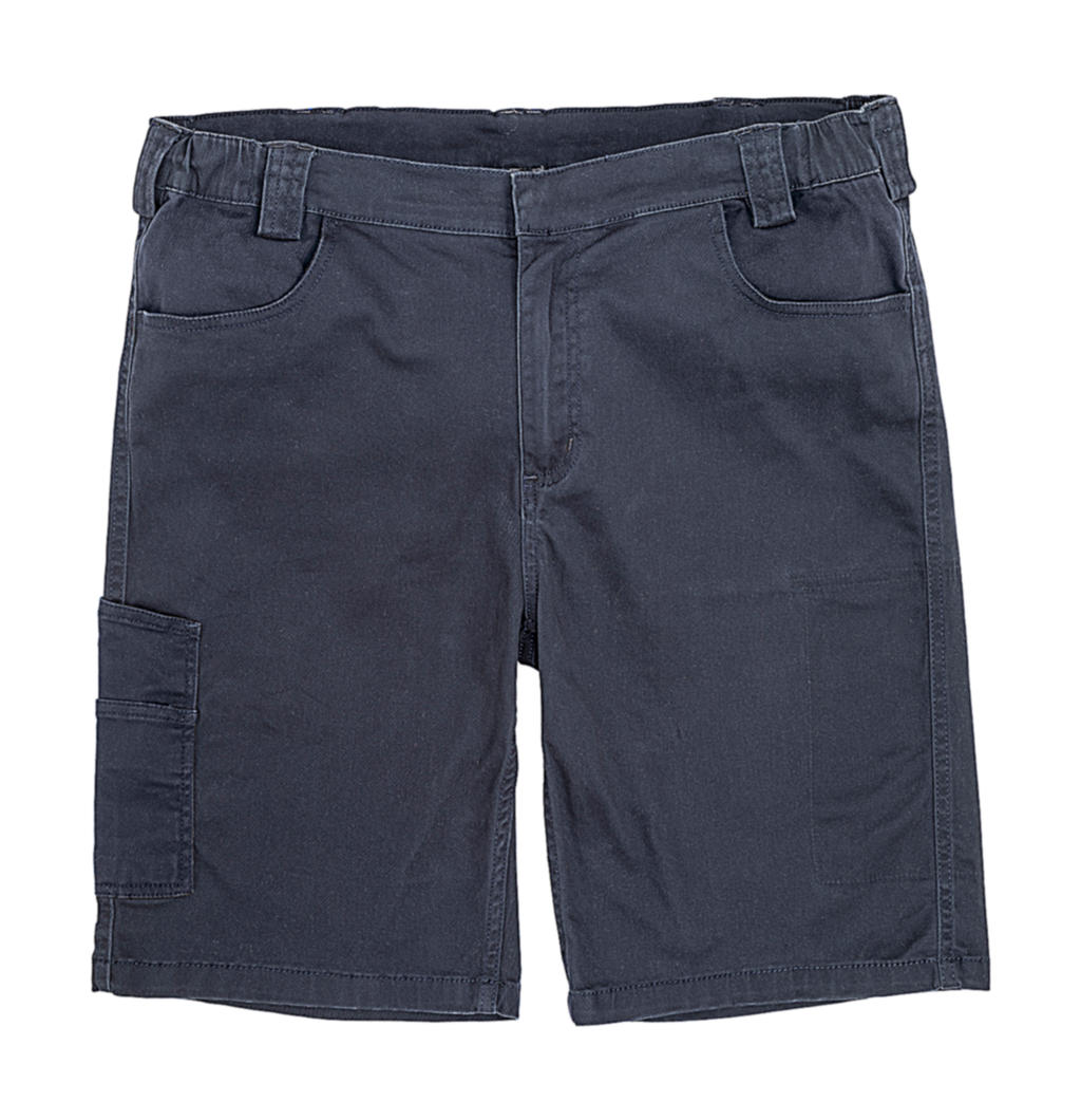  Super Stretch Slim Chino Shorts in Farbe Navy
