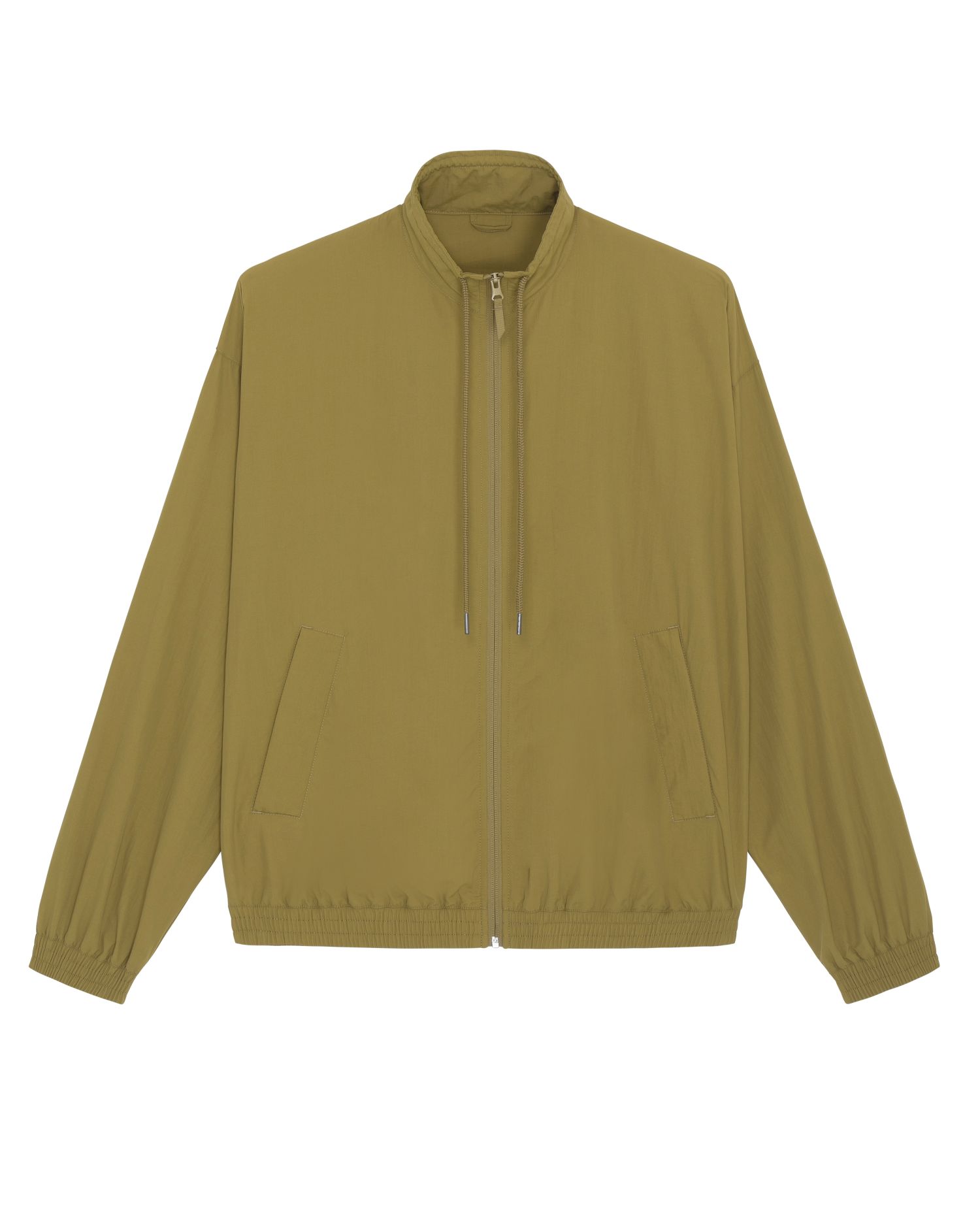 Non Padded Jacket Tracker in Farbe Olive Oil