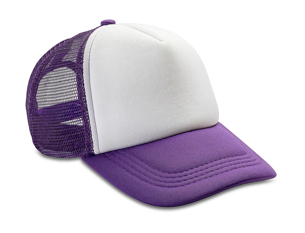  Detroit ? Mesh Truckers Cap in Farbe Purple/White