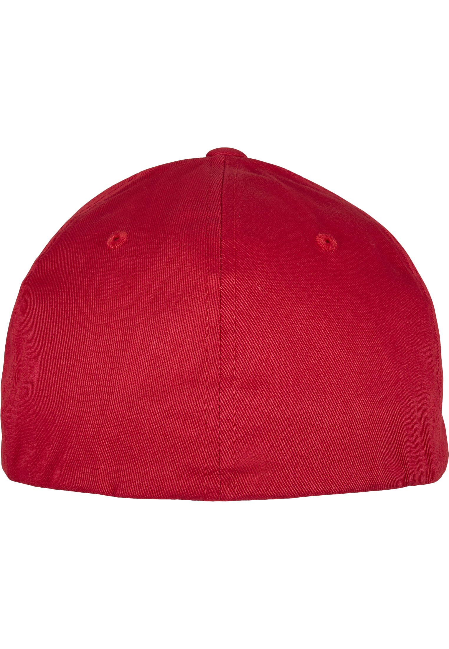 Nachhaltig Flexfit Organic Cotton Cap in Farbe red