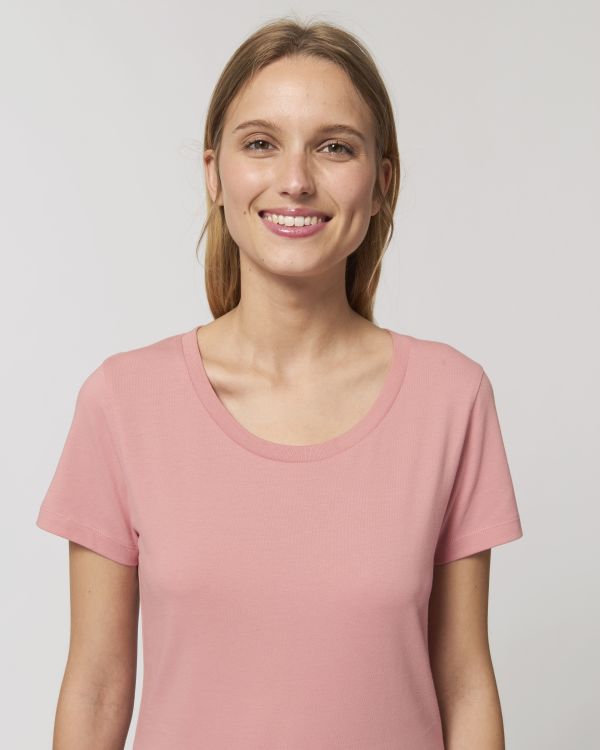 T-Shirt Stella Expresser in Farbe Canyon Pink