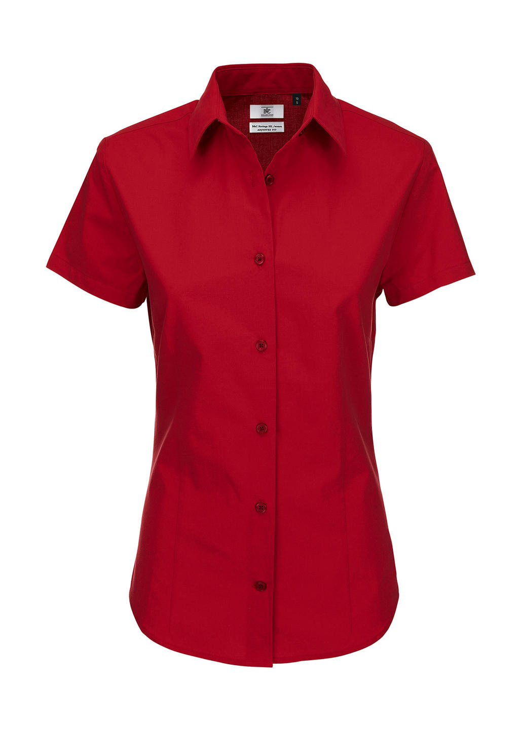  Ladies Heritage Poplin Shirt - SWP44 in Farbe Deep Red