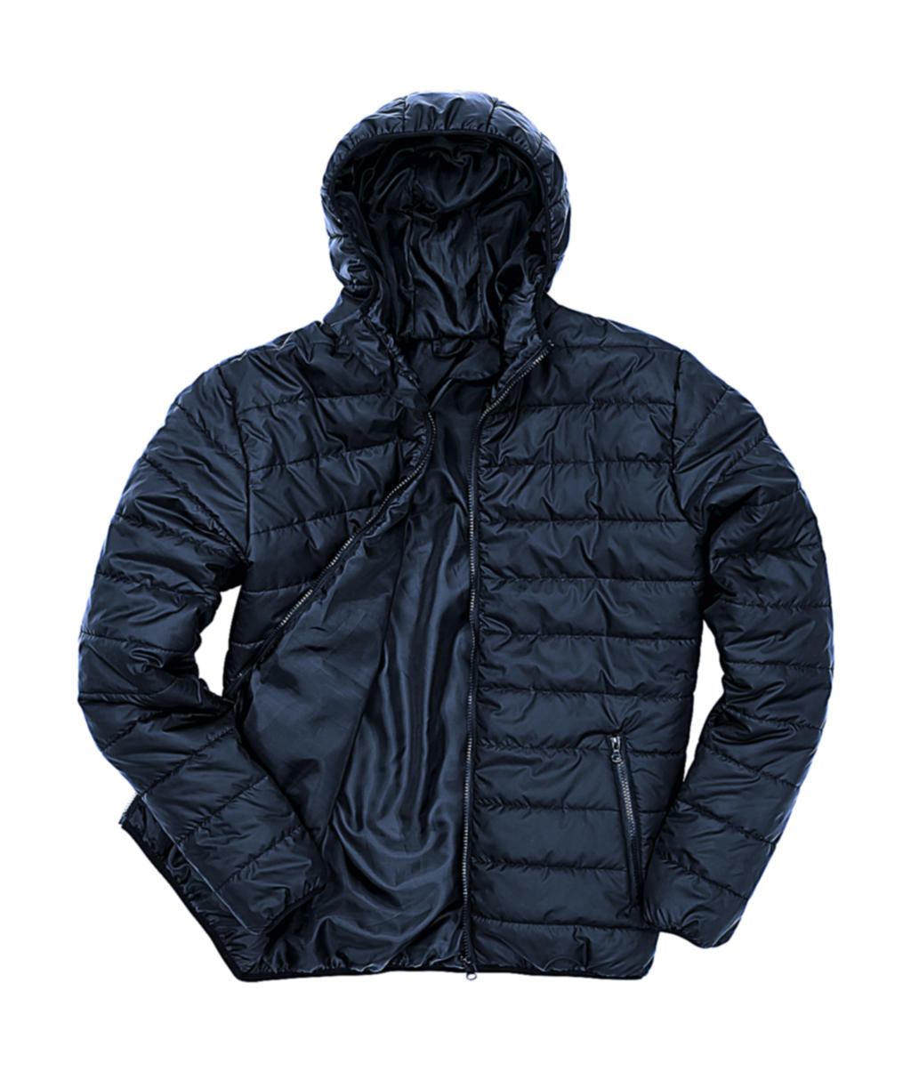  Soft Padded Jacket in Farbe Navy