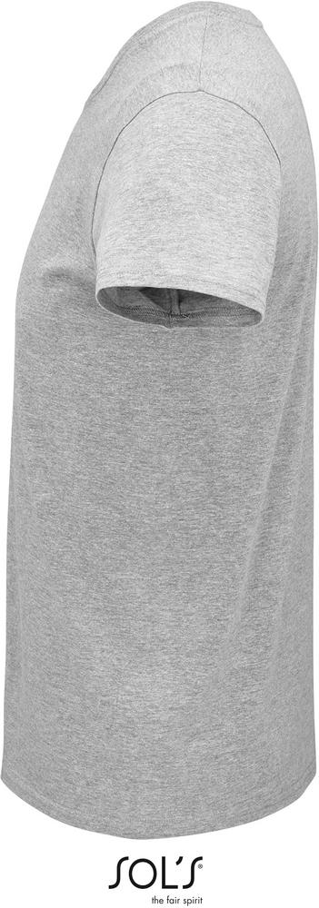 T-Shirt Pioneer Men Herren-Rundhals-T-Shirt Aus Jersey, Fitted in Farbe grey melange
