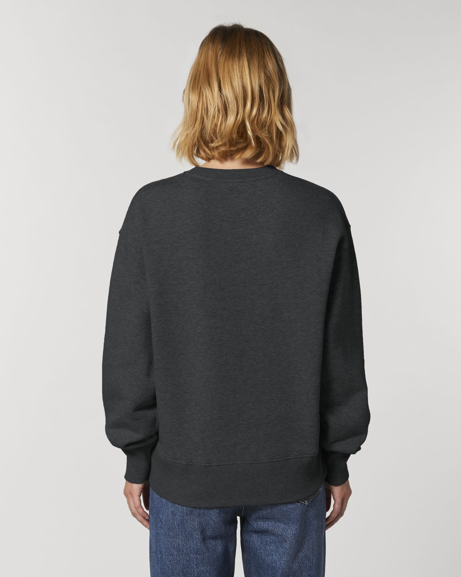 Crew neck sweatshirts Radder in Farbe Dark Heather Grey