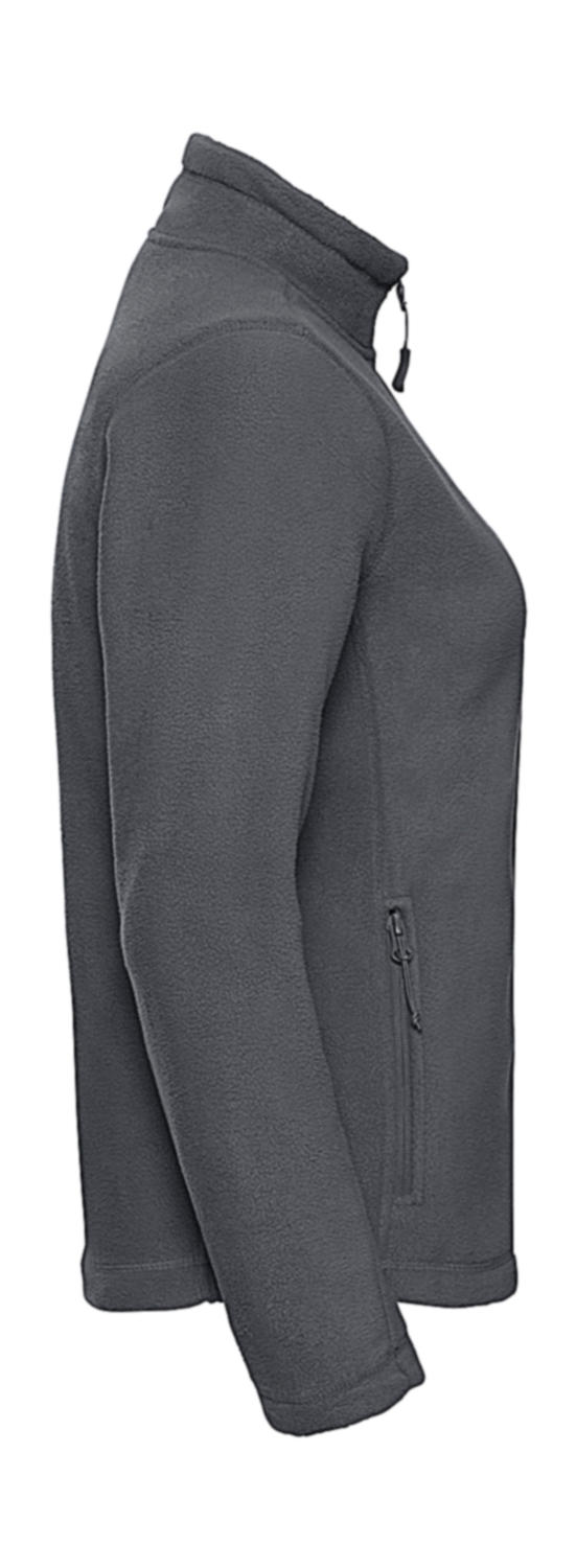  Ladies Full Zip Outdoor Fleece in Farbe Black