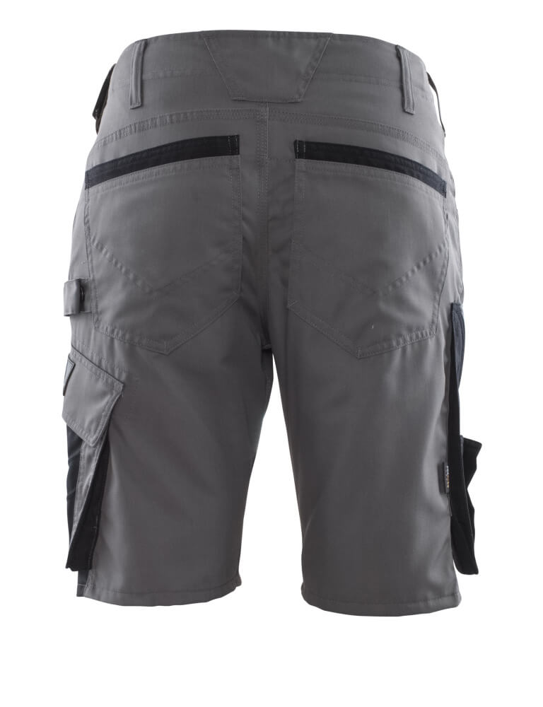 Shorts UNIQUE Shorts in Farbe Anthrazit/Schwarz
