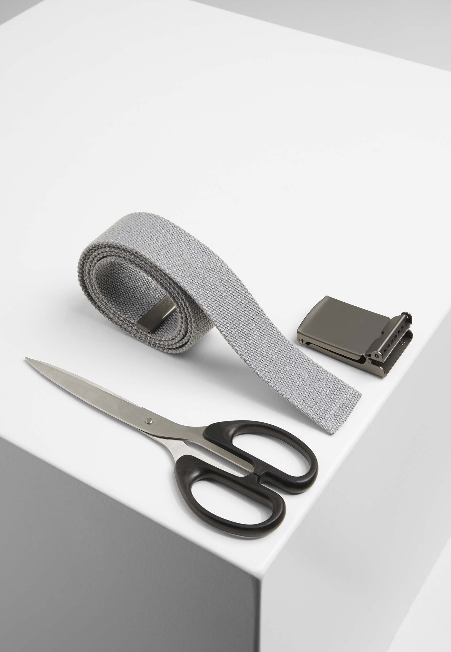 G?rtel Canvas Belts in Farbe grey