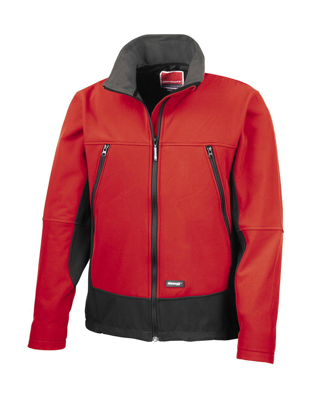  Softshell Activity Jacket in Farbe Red/Black