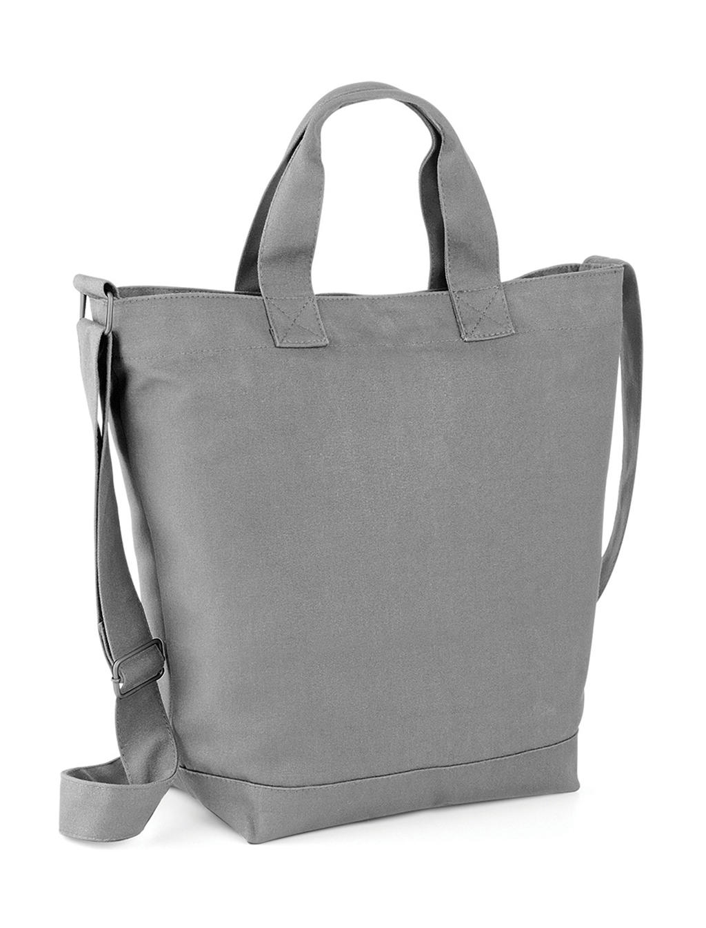  Canvas Day Bag in Farbe Light Grey