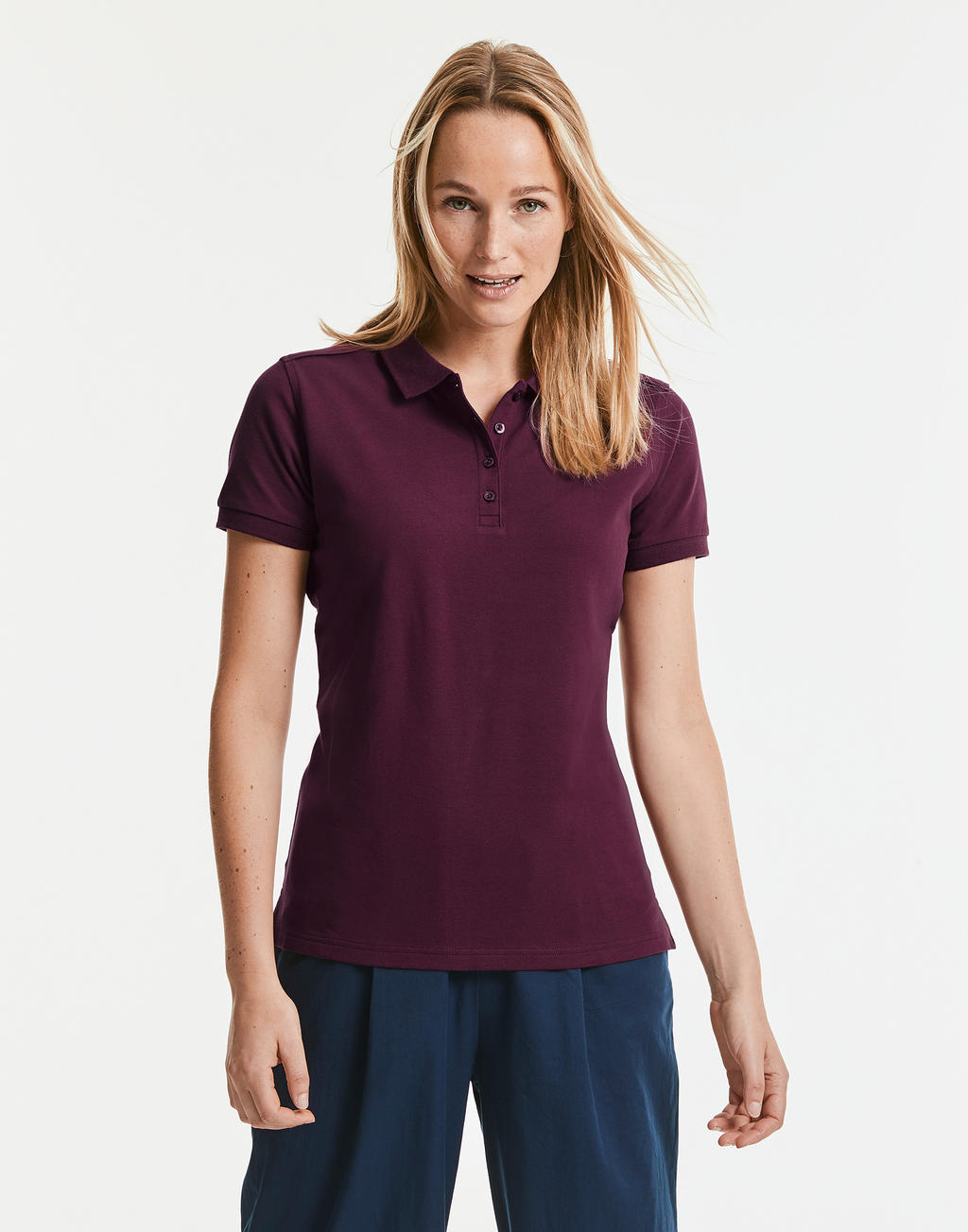 Ladies' Tailored Stretch Polo