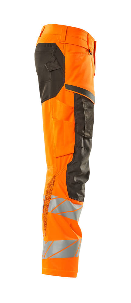 Hose mit Knietaschen ACCELERATE SAFE Hose mit Knietaschen in Farbe Hi-vis Orange/Dunkelanthrazit