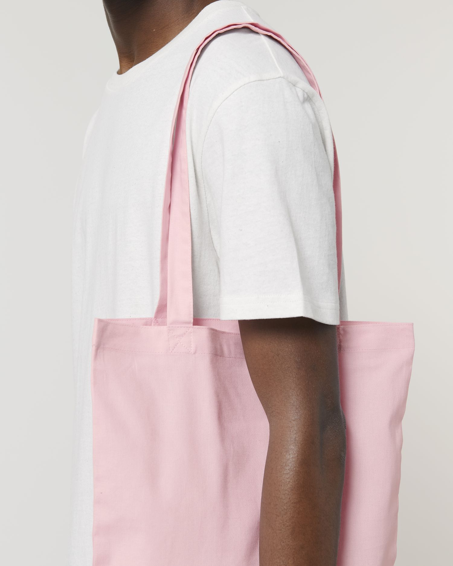  Light Tote Bag in Farbe Cotton Pink