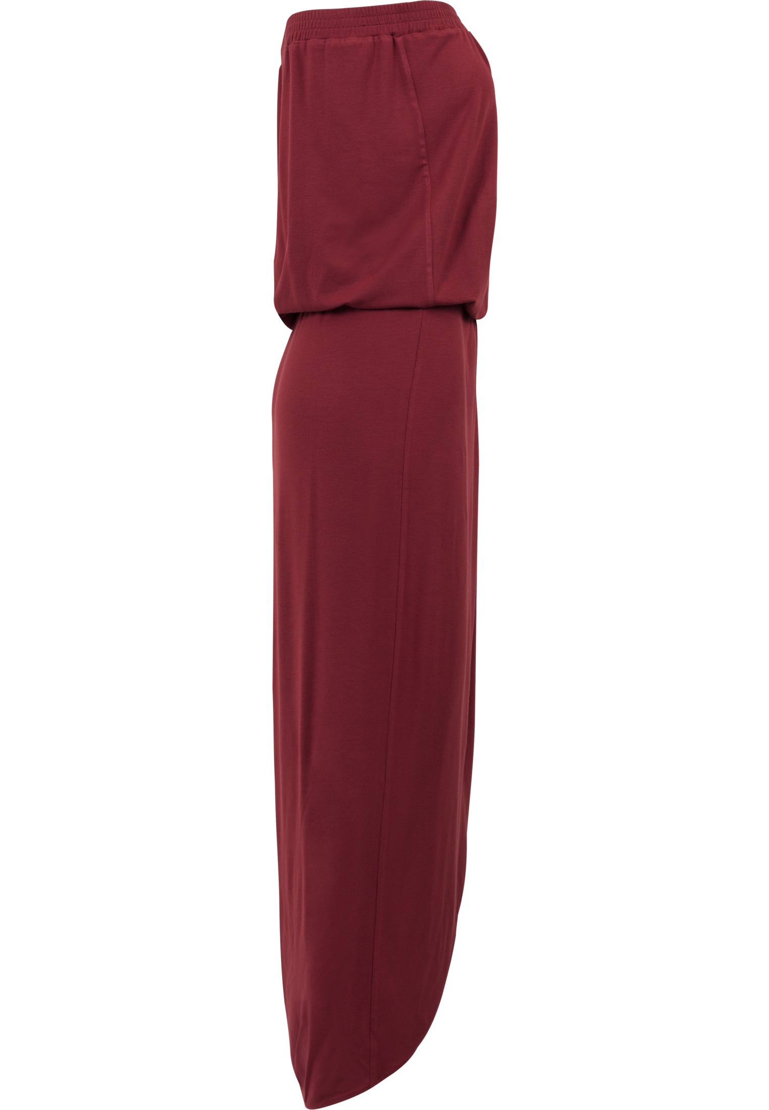 Kleider & R?cke Ladies Viscose Bandeau Dress in Farbe burgundy