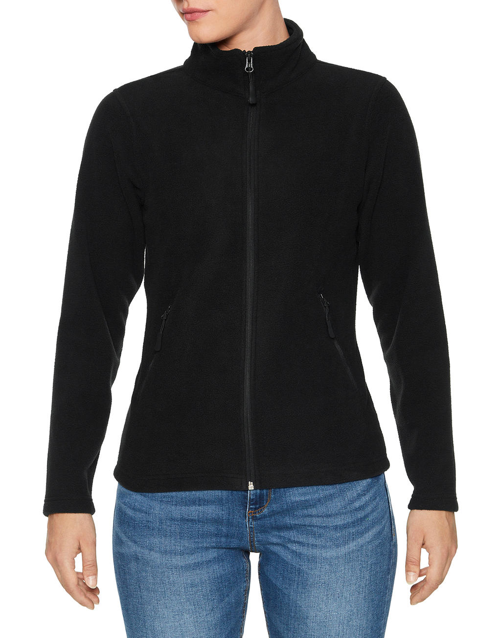  Hammer? Ladies Micro-Fleece Jacket in Farbe Black