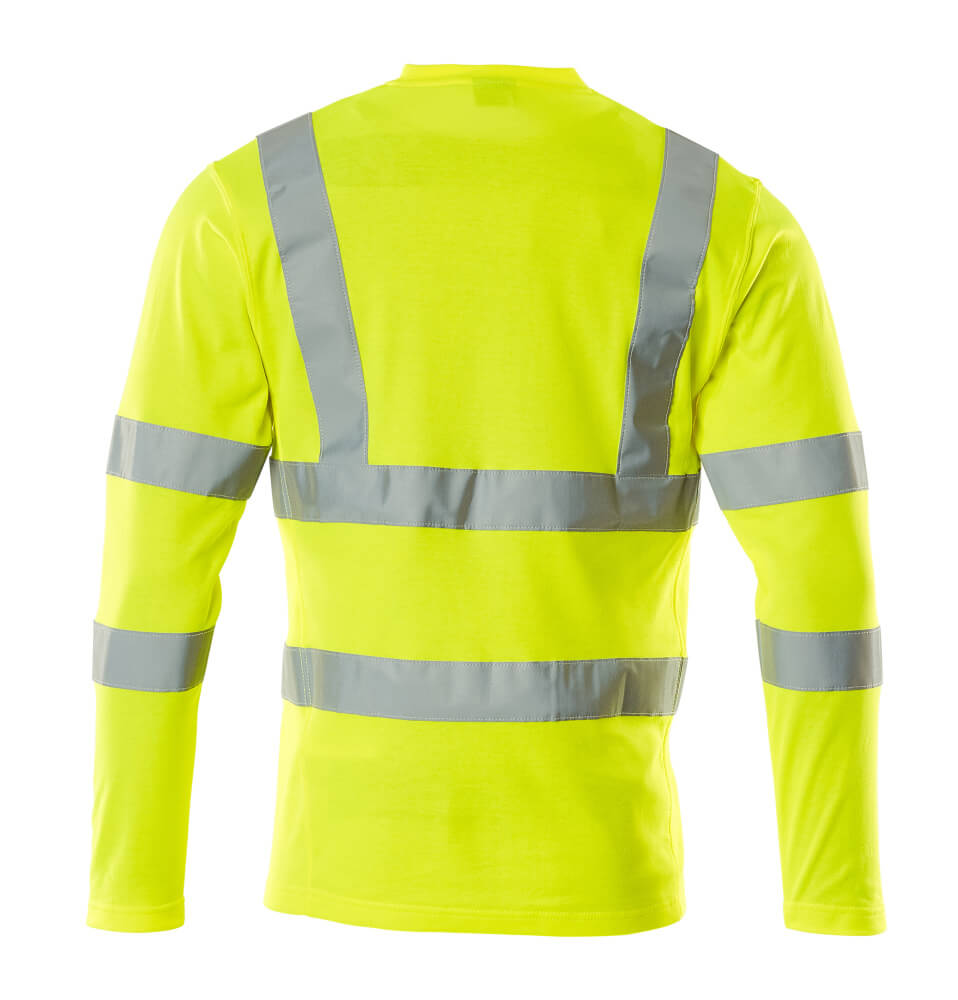 T-Shirt, Langarm SAFE CLASSIC T-Shirt, Langarm in Farbe Hi-vis Gelb
