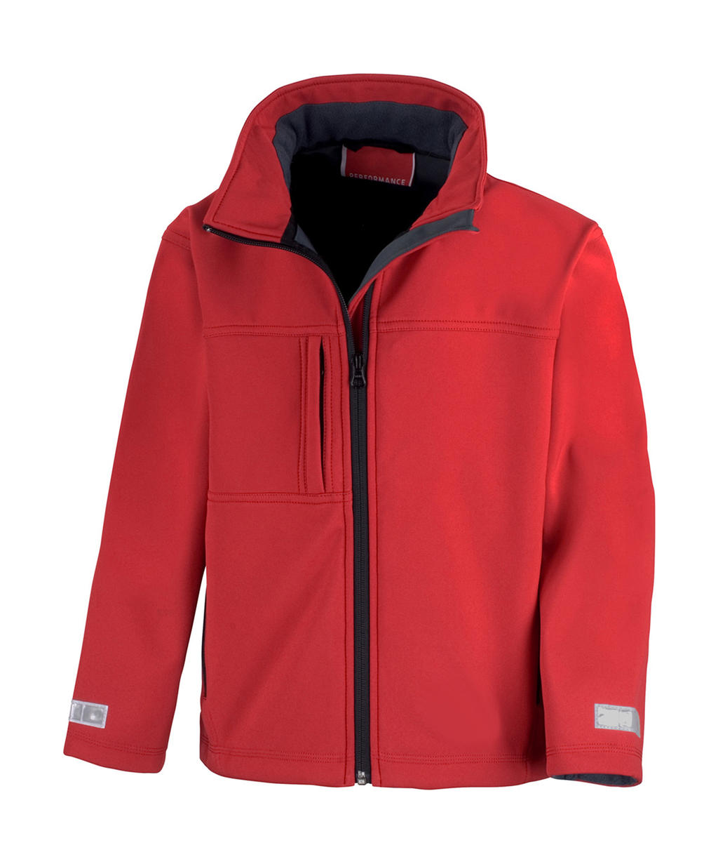  Junior/Youth Classic Soft Shell in Farbe Red