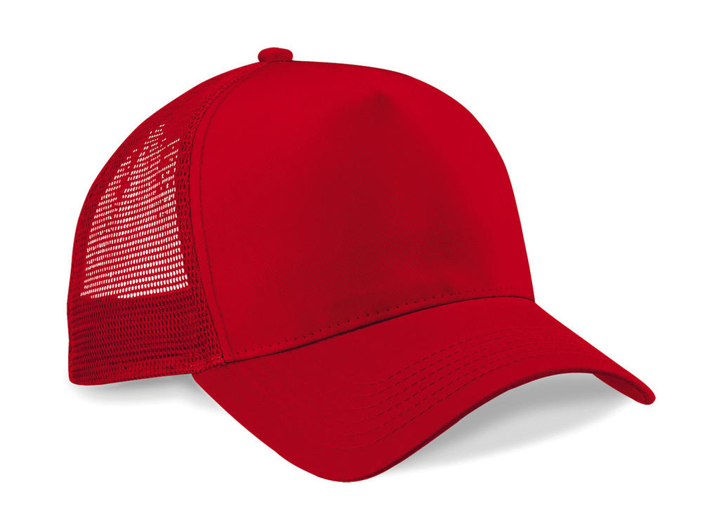  Snapback Trucker in Farbe Classic Red/Classic Red