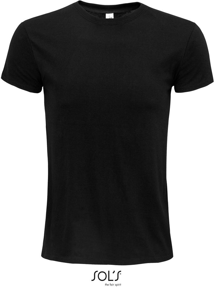 T-Shirt Epic Rundhals-T-Shirt Unisex Aus Jersey, Fitted in Farbe deep black