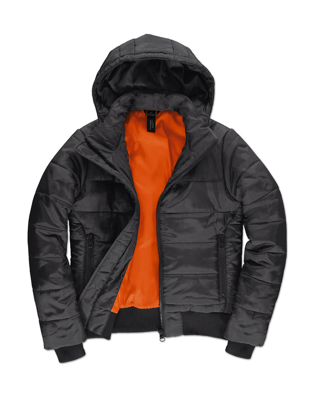  Superhood/women Jacket in Farbe Dark Grey/Neon Orange